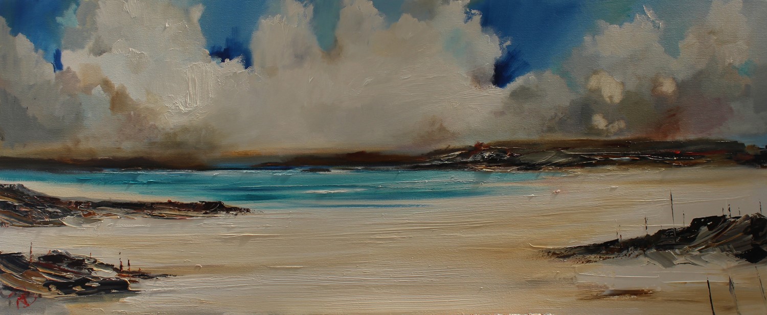 'Big Clouds over the Bay' by artist Rosanne Barr
